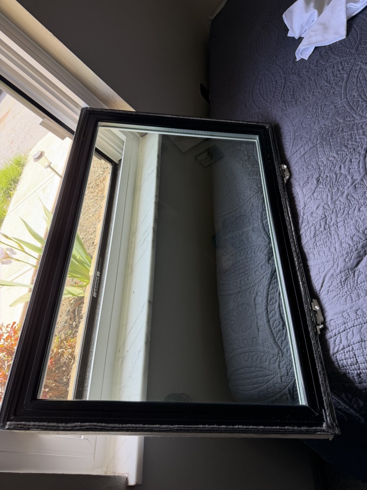 Streak-free window after professional cleaning Greenwood IN